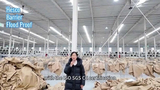 Барьеры Hesco Сильная защита от наводнений