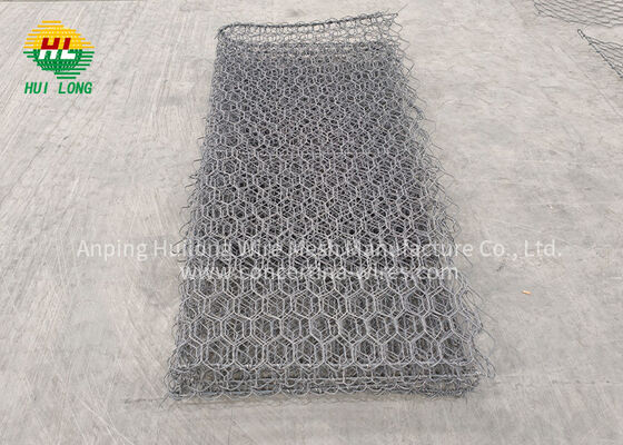 Muro Gaviones Galvanizado Hexagonal 2x1x1m Stock Disponible Obra Ingenieria Contencion Taludes Control Erosion Inmediato