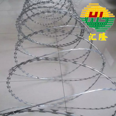 BTO-22 Concertina Razor Wire Coils High Tensile Ss 304 из нержавеющей стали 316 горячеподобный оцинкованный