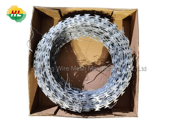 колючая проволока Концертина 2,5 мм 100 м в нержавеющую сталь крена